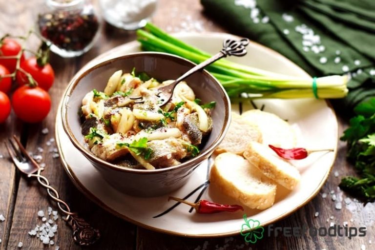 Marinated silver carp