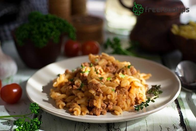 Pasta with Minced Meat Recipe