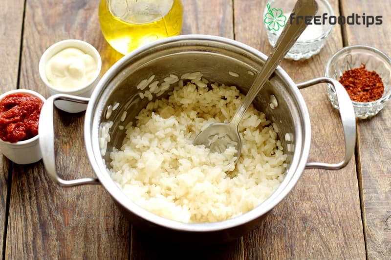 Step_1 How to make meatballs with rice