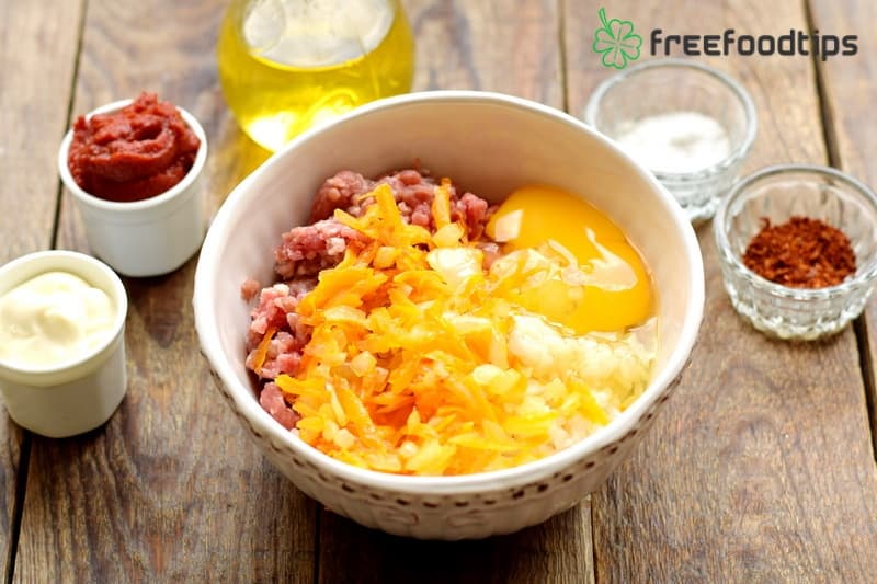 Step_5 How to make meatballs with rice