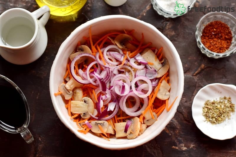 Step_4 How to marinate mushrooms in soy sauce