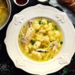 Chicken soup with dumplings recipe