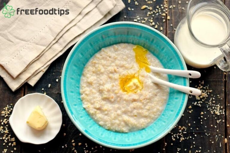 Barley grits porridge recipe for breakfast