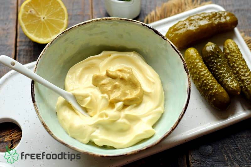 Combine mustard and mayo in a bowl Combine mustard and mayo in a bowl