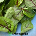 Salt cured sorrel leaves