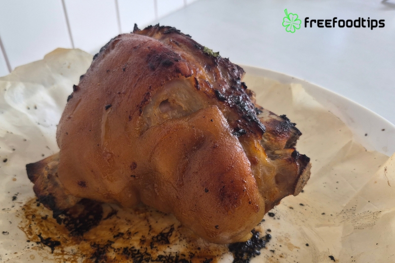 Step-3 Best way to roast pork knuckle